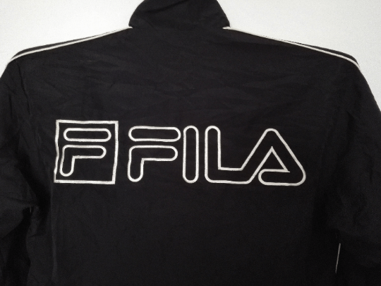 Fila Vintage FILA Windbreaker Jacket Embroidery Big Logo Size US M / EU 48-50 / 2 - 2 Thumbnail