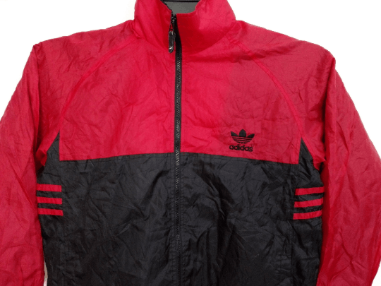 Adidas Vintage Adidas Trefoil Windbreaker Jacket Size US L / EU 52-54 / 3 - 2 Thumbnail