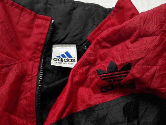 Adidas Vintage Adidas Trefoil Windbreaker Jacket Size US L / EU 52-54 / 3 - 5 Thumbnail