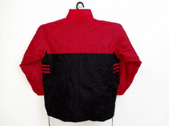Adidas Vintage Adidas Trefoil Windbreaker Jacket Size US L / EU 52-54 / 3 - 3 Thumbnail