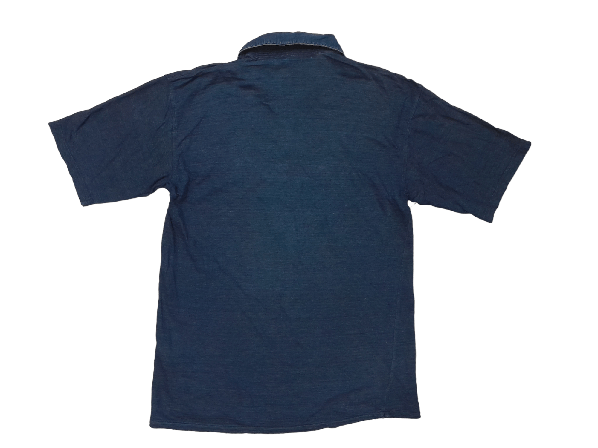 45rpm 45RPM indigo polo Shirt (E685) Size US S / EU 44-46 / 1 - 5 Thumbnail