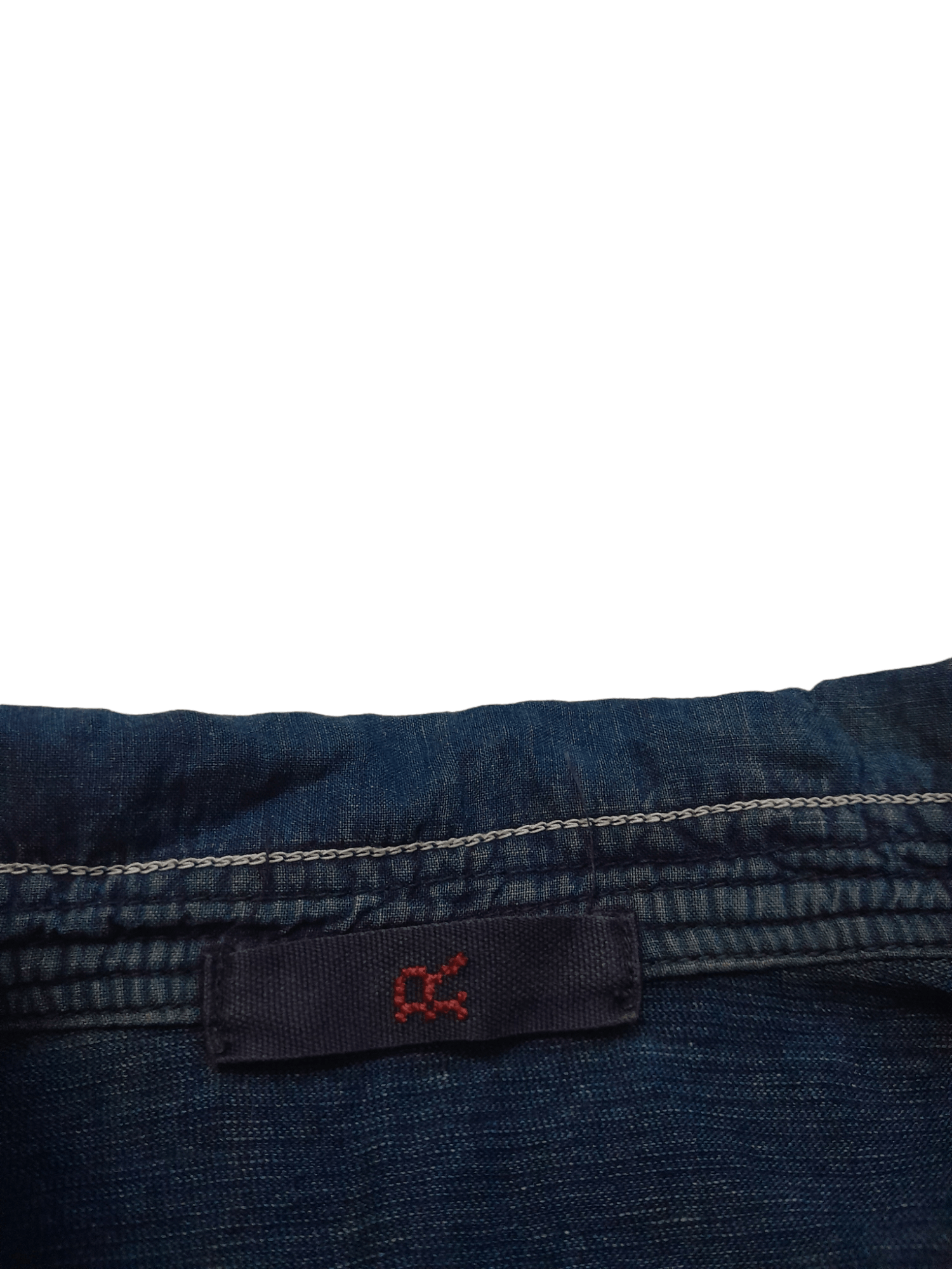 45rpm 45RPM indigo polo Shirt (E685) Size US S / EU 44-46 / 1 - 4 Thumbnail
