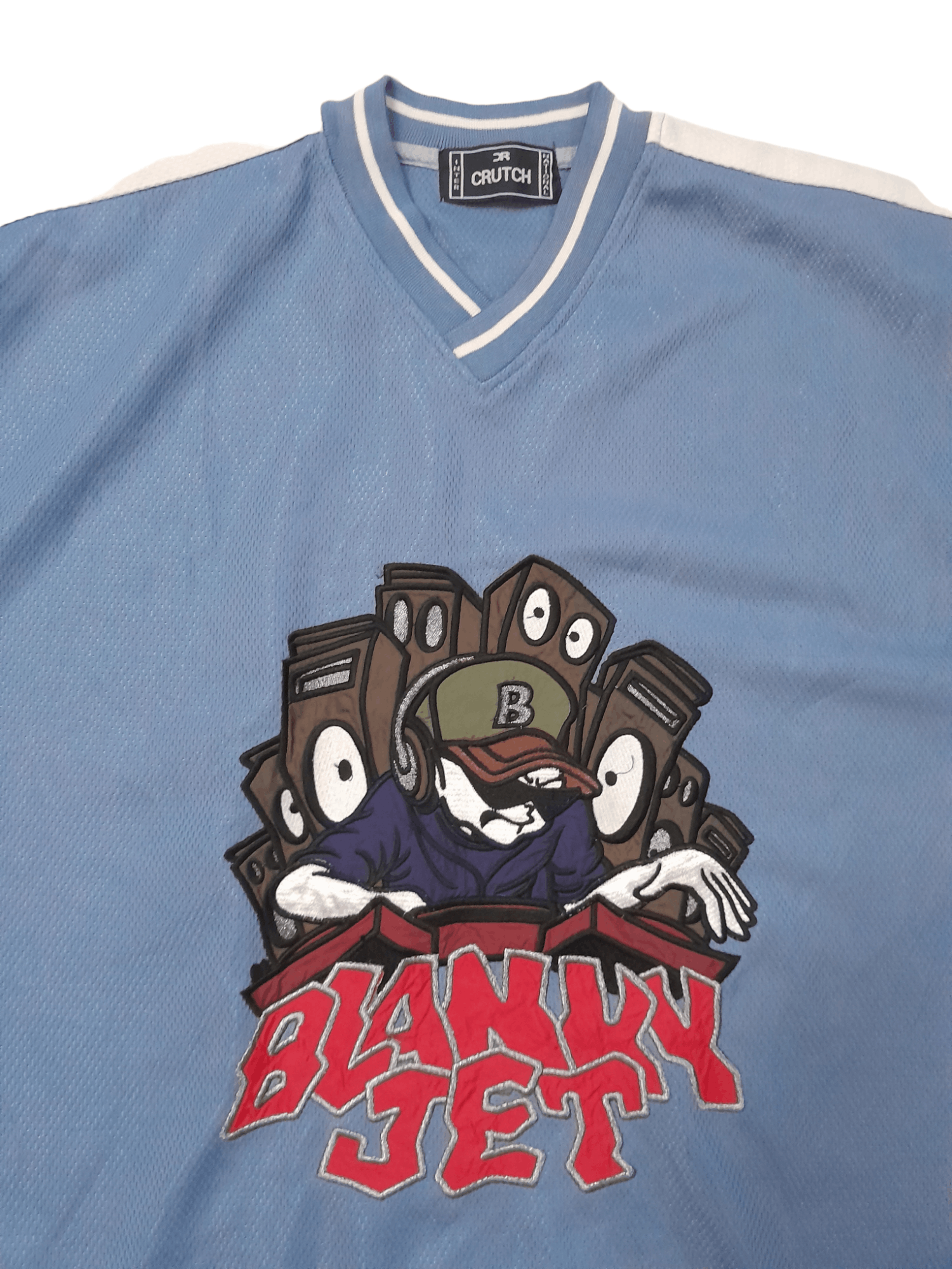 Other Blanky Jet Crutch Oversized Baggy Jersey Hip Hop (E686) Size US XL / EU 56 / 4 - 2 Thumbnail