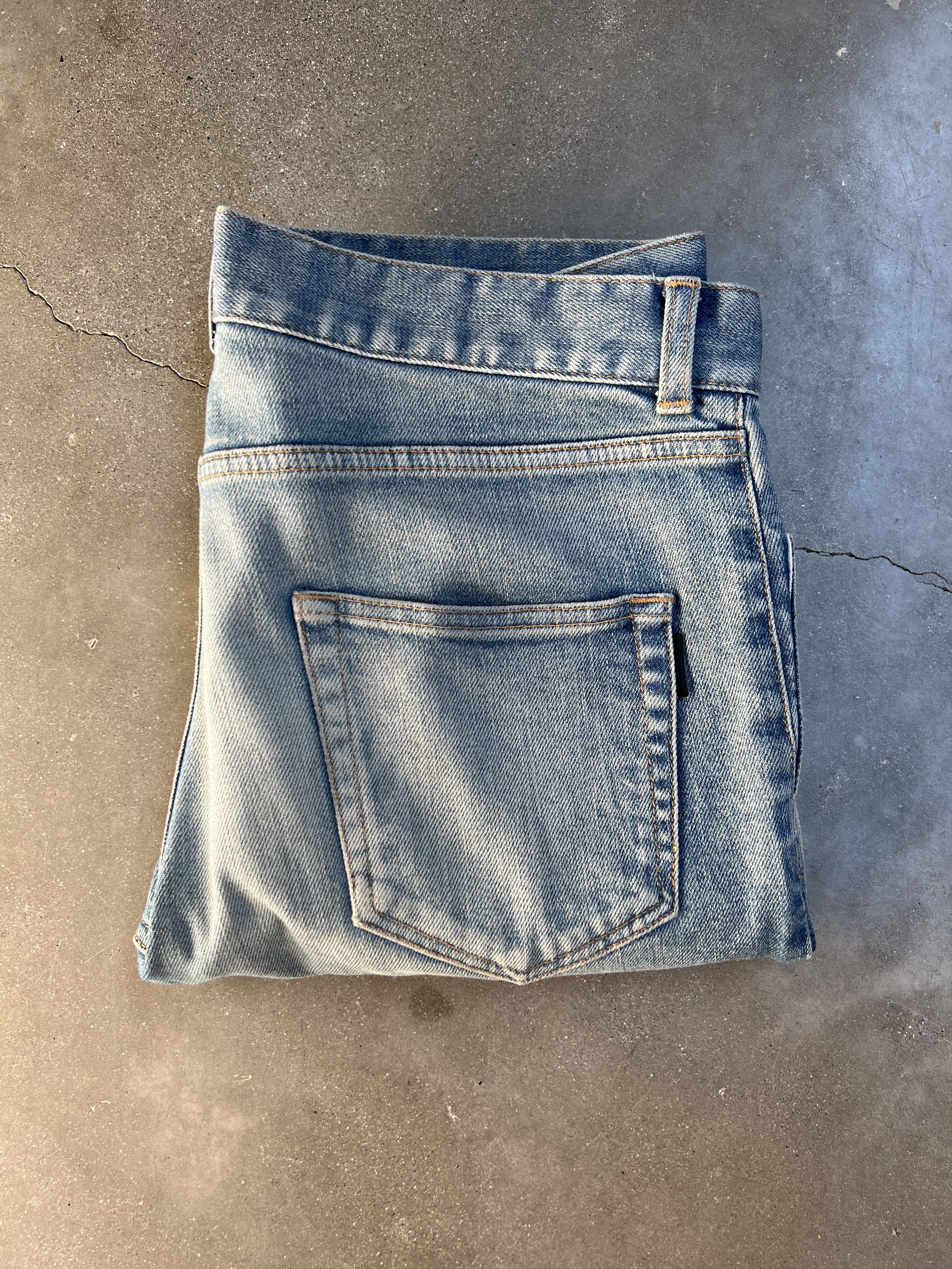 Saint Laurent Paris Saint Laurent Light Wash Skinny Jeans Size US 30 / EU 46 - 11 Thumbnail