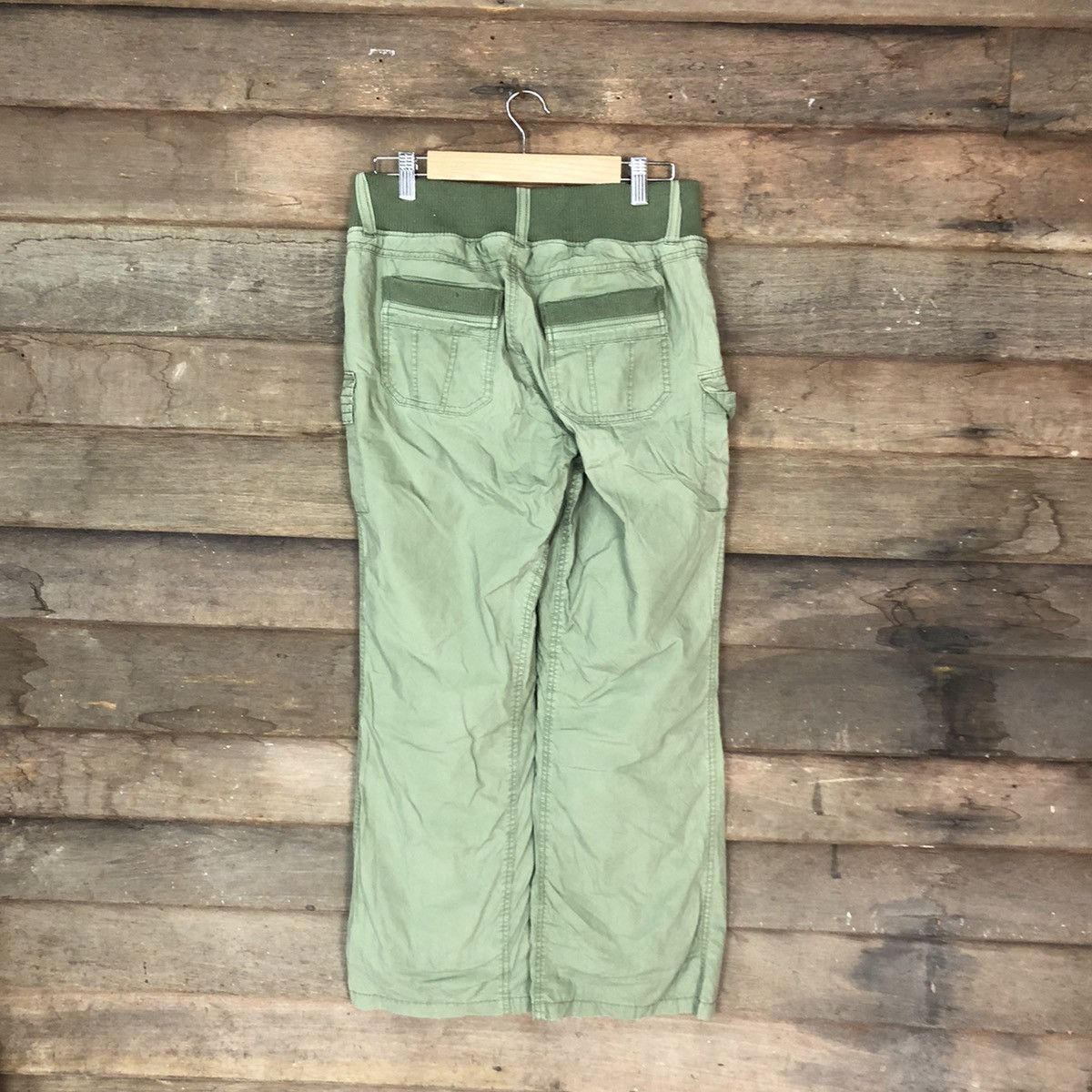 Japanese Brand × Vintage Japanese Brand Green Cargo Pants #2407 Size US 28 / EU 44 - 11 Thumbnail