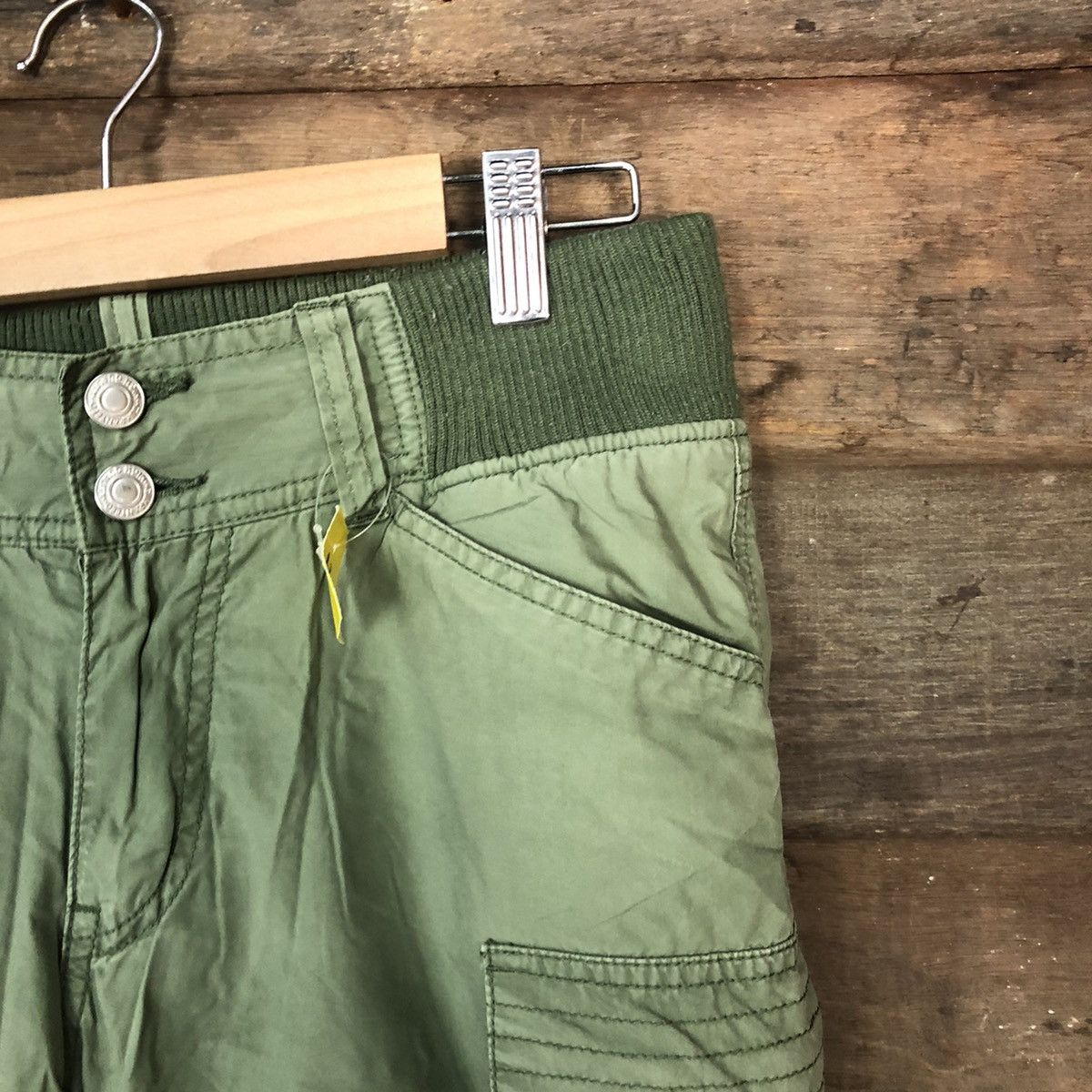 Japanese Brand × Vintage Japanese Brand Green Cargo Pants #2407 Size US 28 / EU 44 - 5 Thumbnail