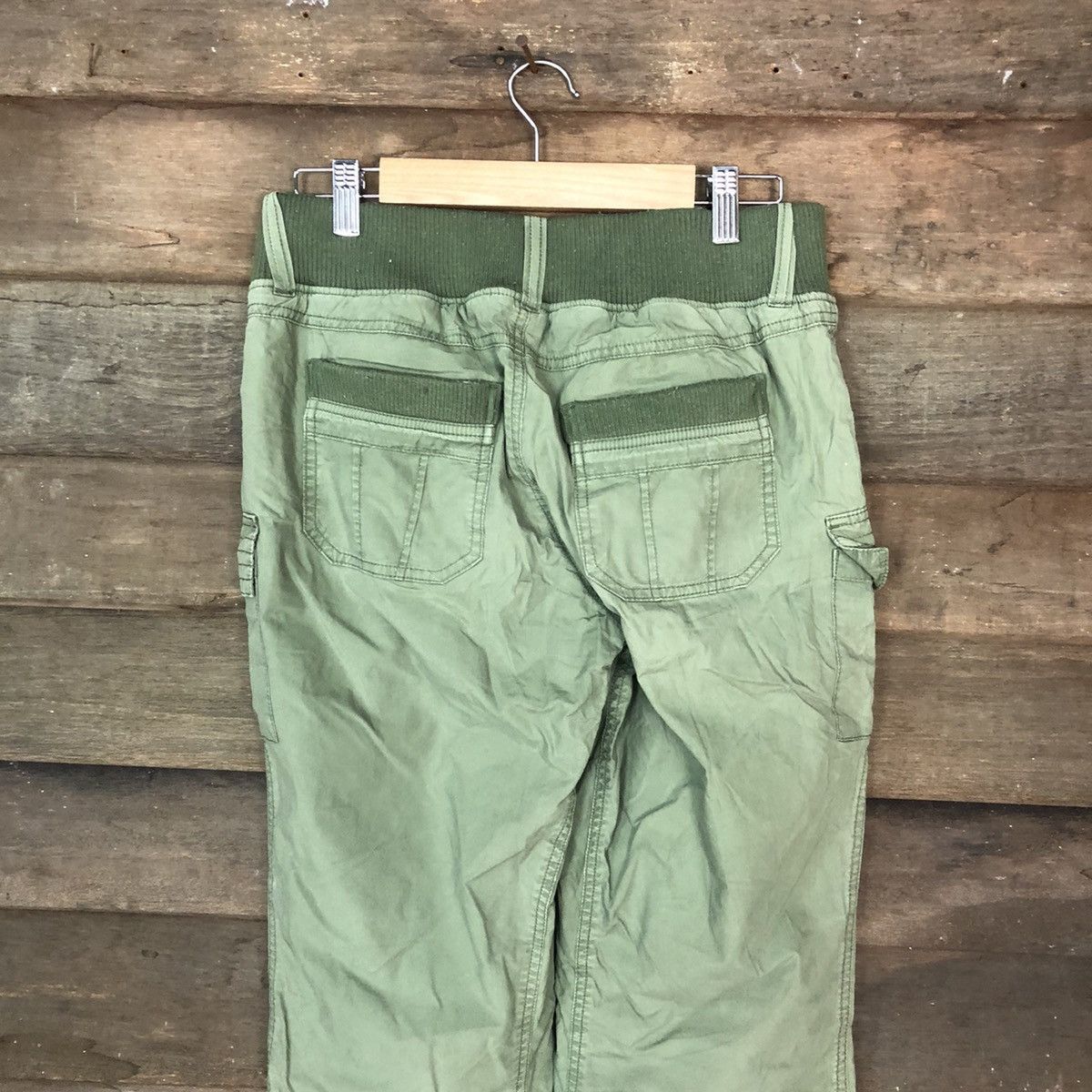 Japanese Brand × Vintage Japanese Brand Green Cargo Pants #2407 Size US 28 / EU 44 - 12 Thumbnail