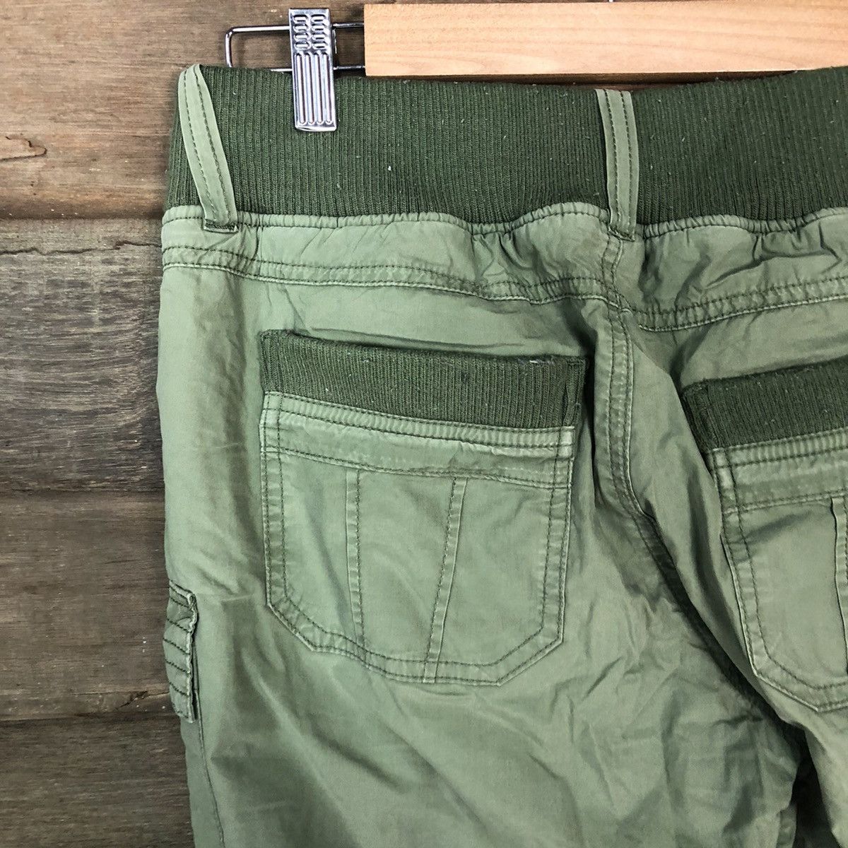 Japanese Brand × Vintage Japanese Brand Green Cargo Pants #2407 Size US 28 / EU 44 - 14 Thumbnail