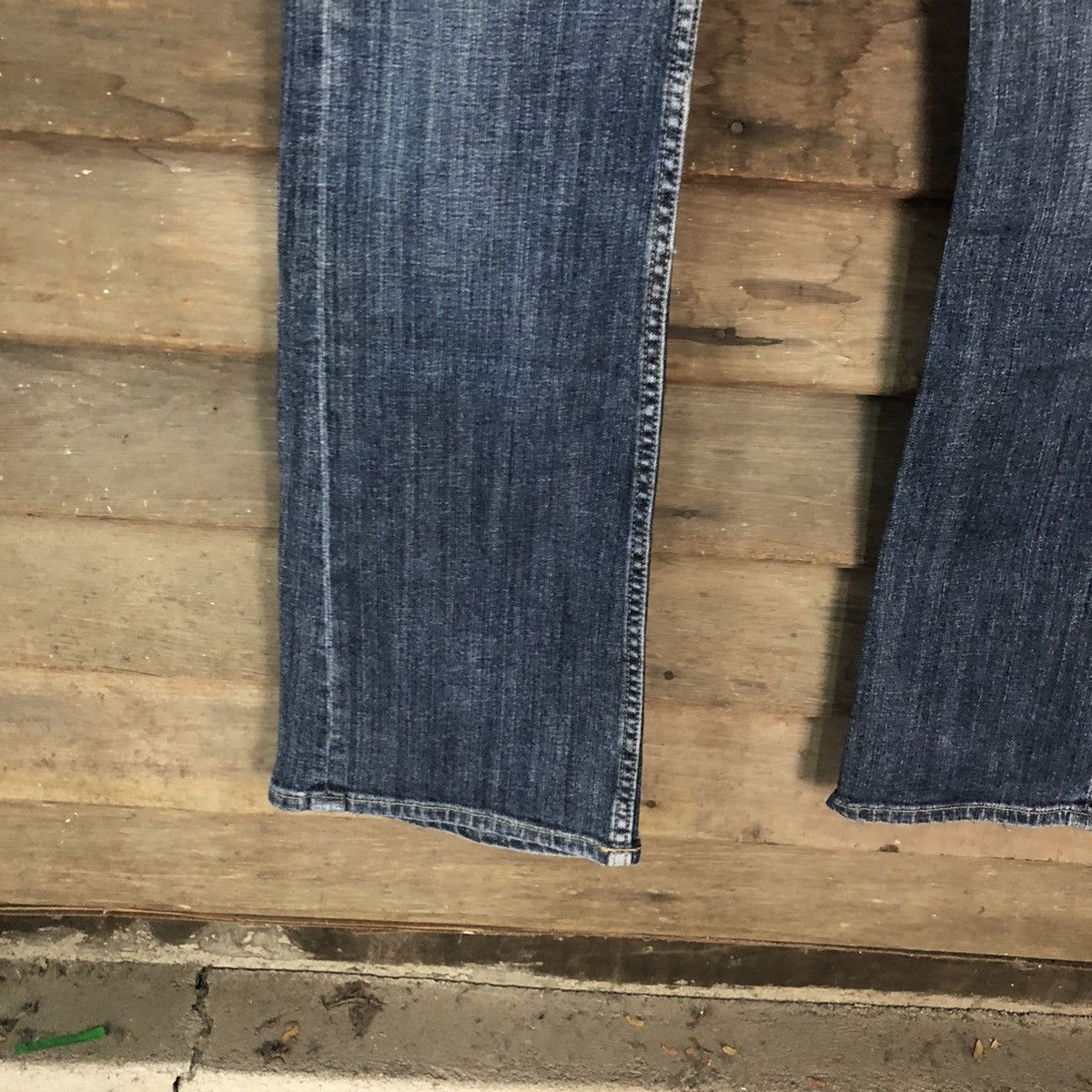 Japanese Brand Oririn Love Blue multipocket Denim Jeans #2408 Size 27" / US 4 / IT 40 - 8 Thumbnail