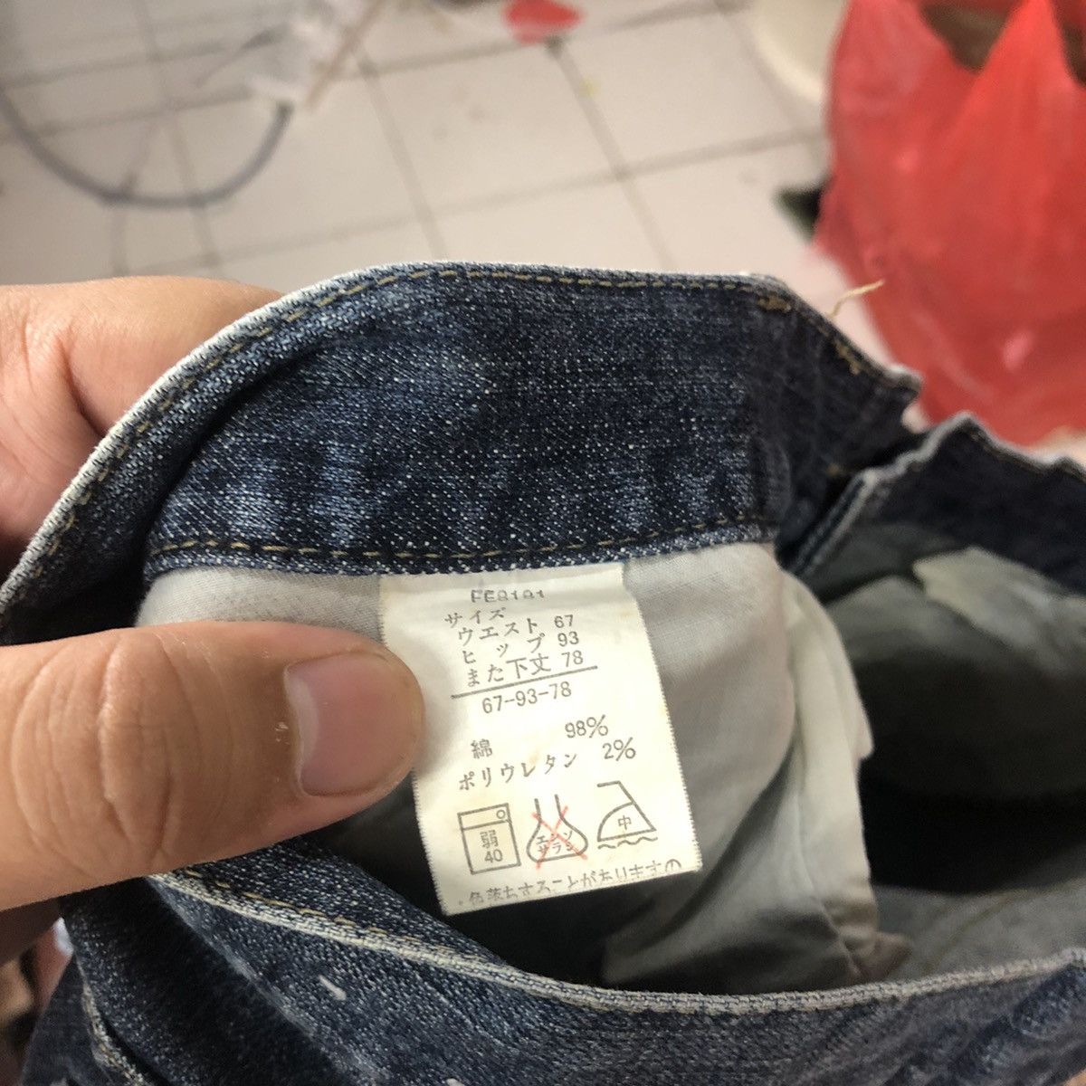 Japanese Brand Oririn Love Blue multipocket Denim Jeans #2408 Size 27" / US 4 / IT 40 - 17 Thumbnail