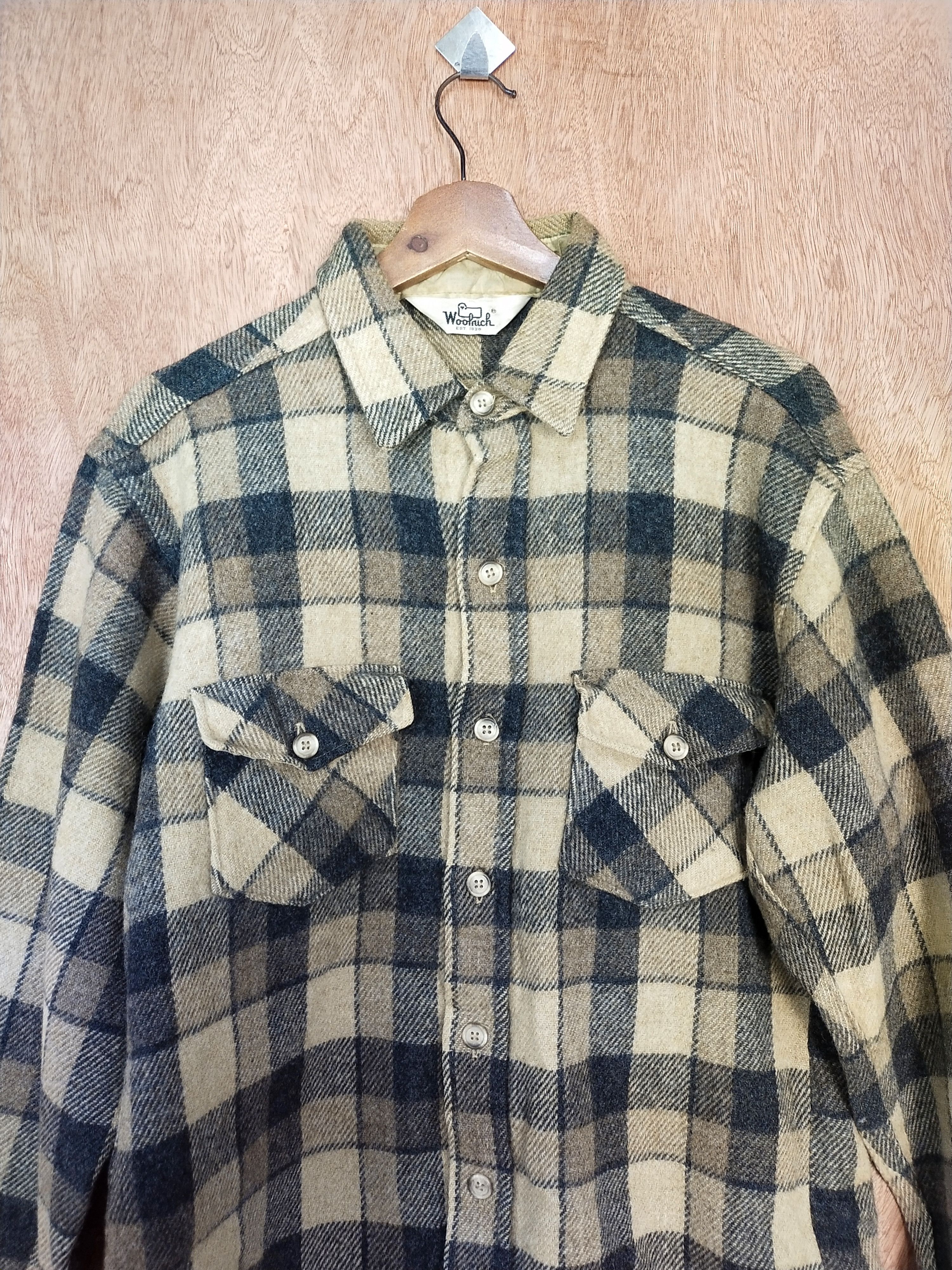 Woolrich Woolen Mills 90' Woolrich checkered flannel vintage #S190DL Size US L / EU 52-54 / 3 - 2 Thumbnail