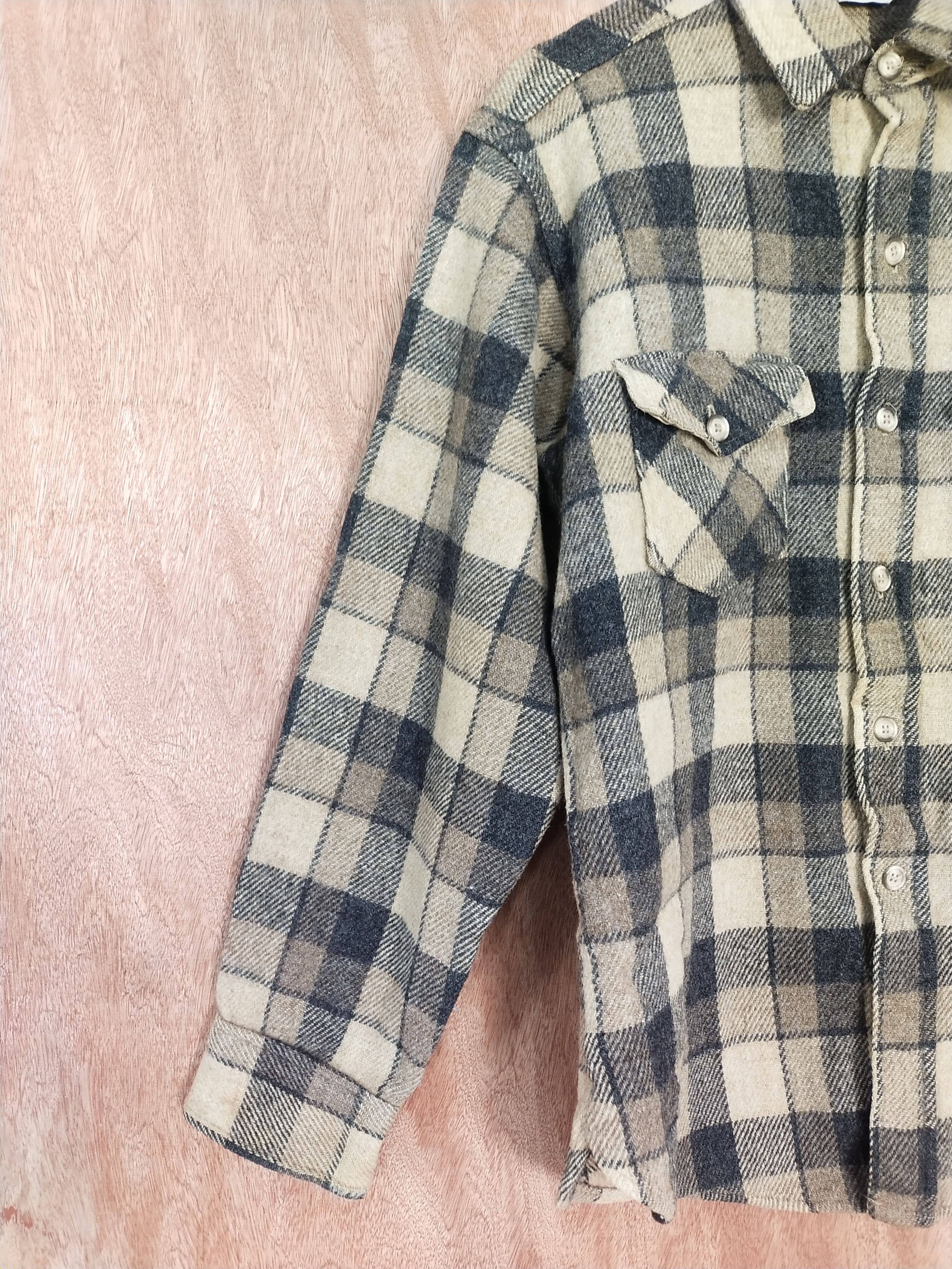 Woolrich Woolen Mills 90' Woolrich checkered flannel vintage #S190DL Size US L / EU 52-54 / 3 - 4 Thumbnail