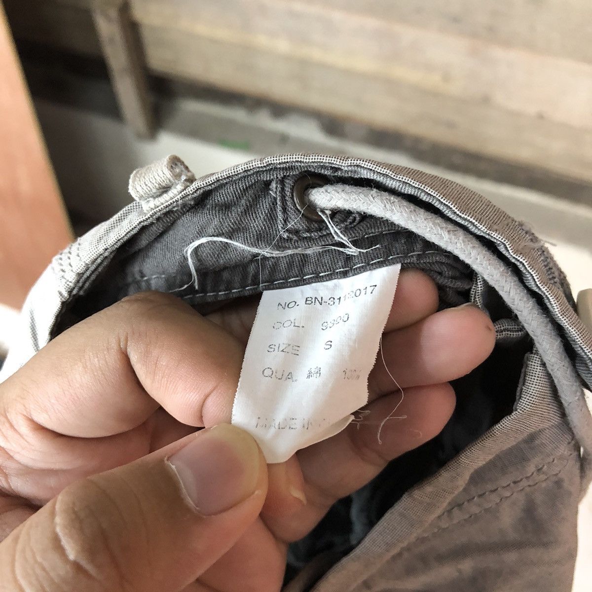 Japanese Brand DL Back Number Grey Cargo Multipocket Pants #1936 Size US 30 / EU 46 - 17 Thumbnail