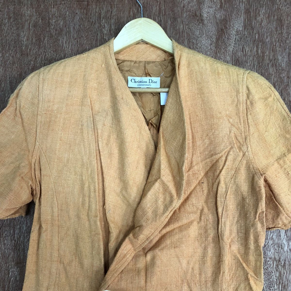 DL Christian Dior Coat Short Sleeve vintage #1394