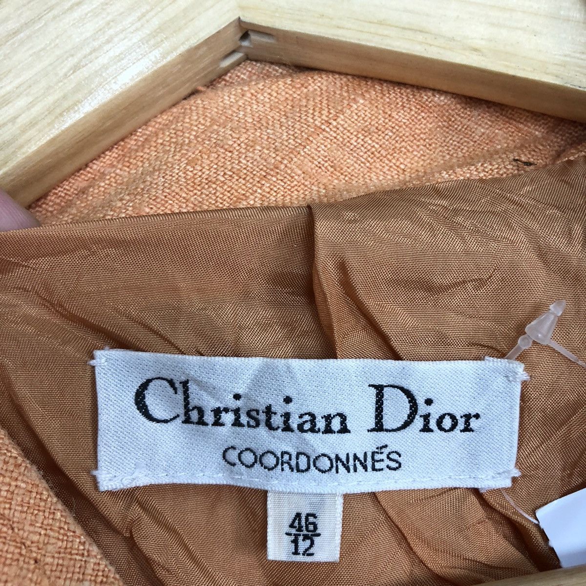 DL Christian Dior Coat Short Sleeve vintage #1394