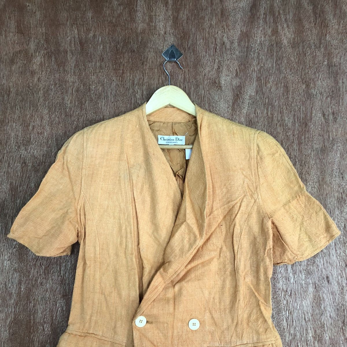 DL Christian Dior Coat Short Sleeve vintage #1394