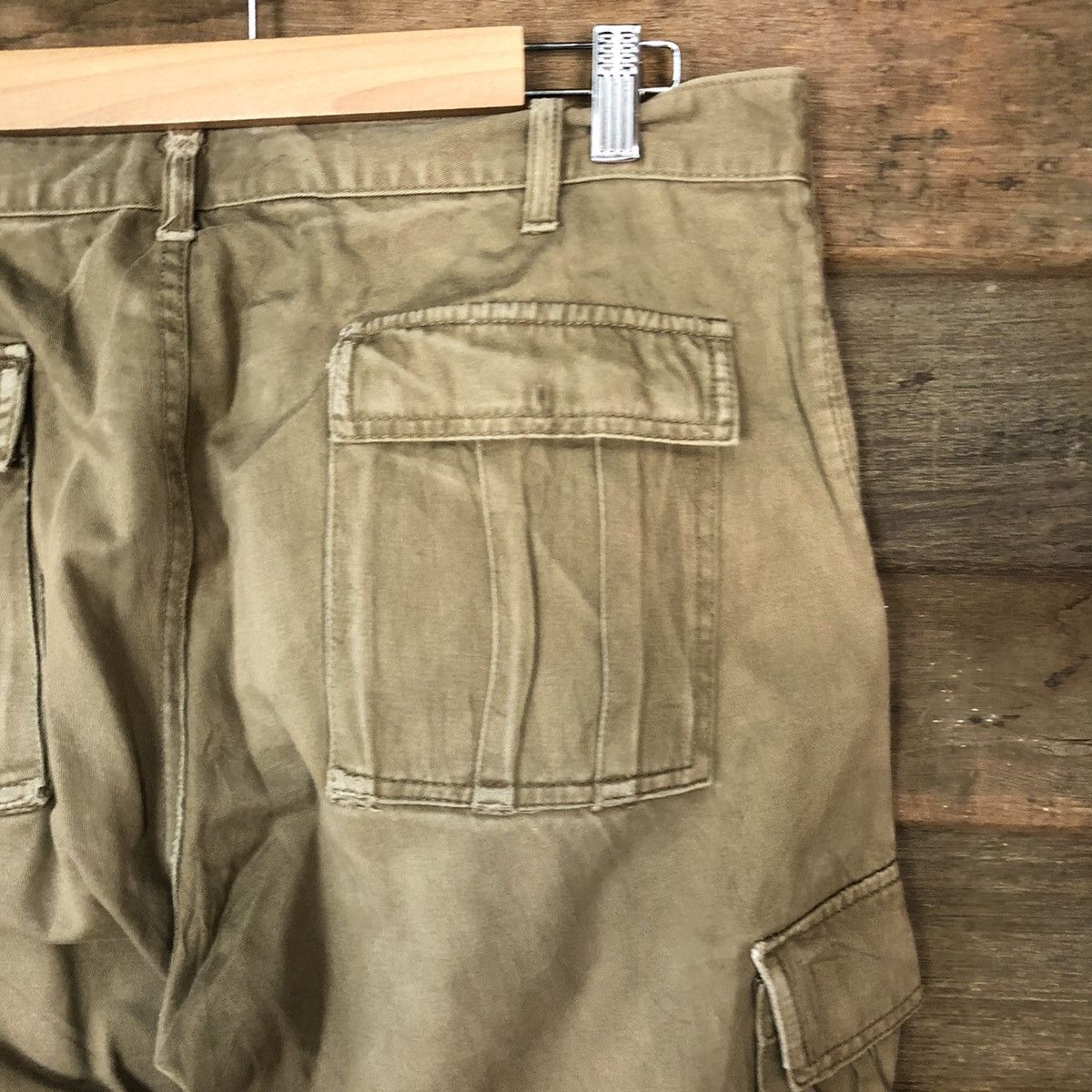 Japanese Brand × NFL Red Skins faded Brown utility multi pocket Cargo Pants #4613 Size US 34 / EU 50 - 15 Thumbnail