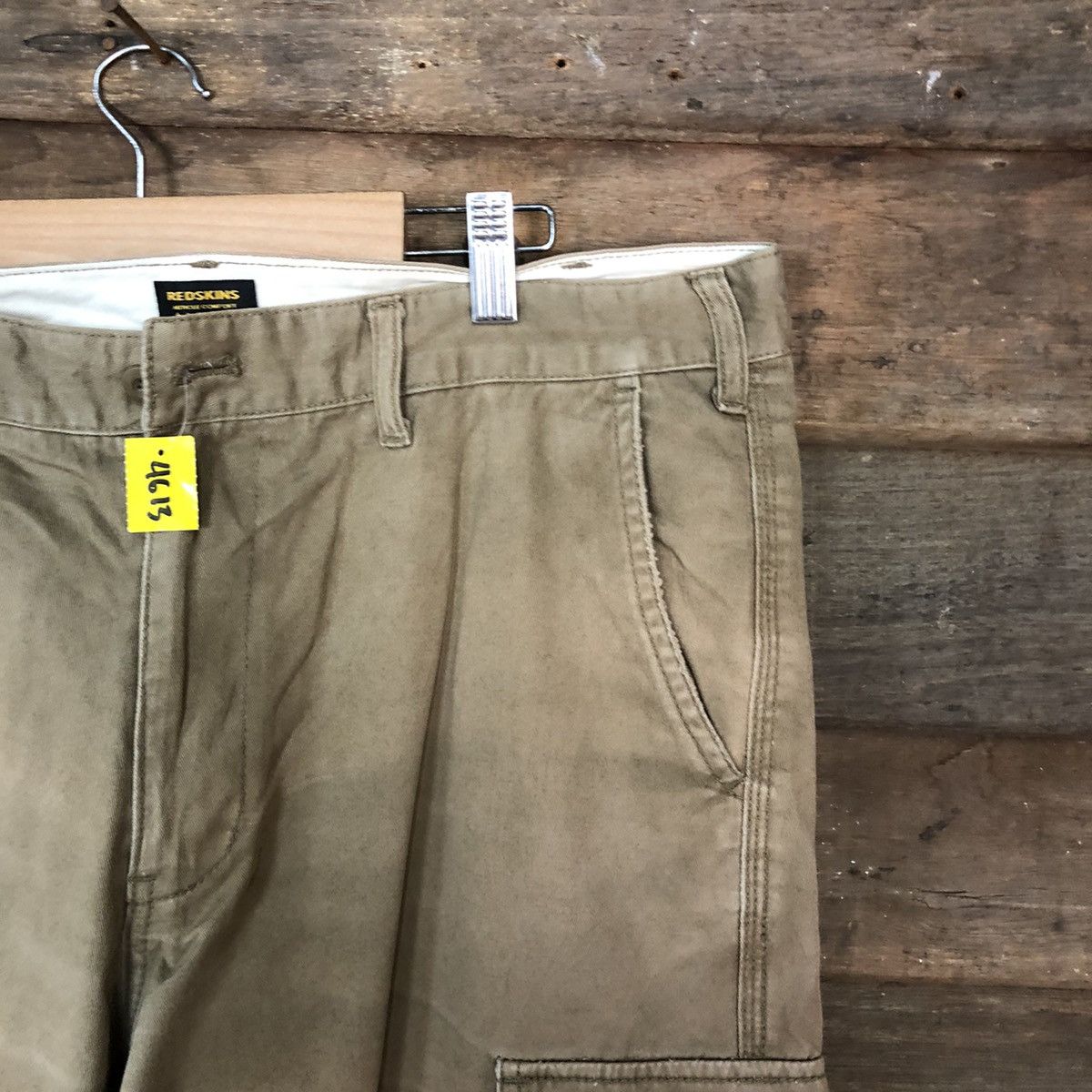 Japanese Brand × NFL Red Skins faded Brown utility multi pocket Cargo Pants #4613 Size US 34 / EU 50 - 5 Thumbnail
