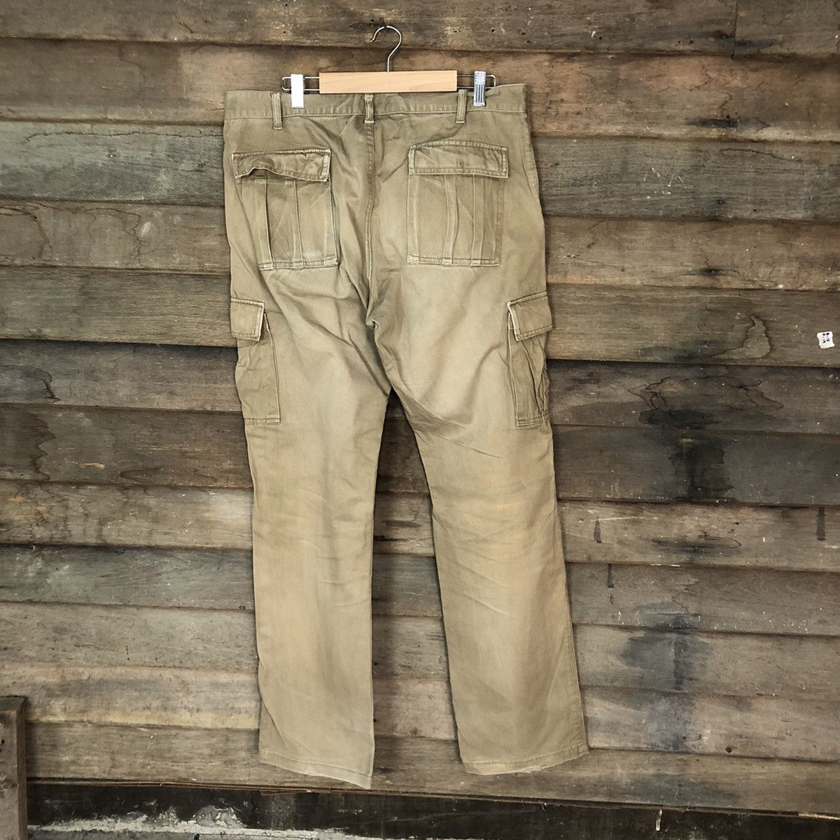 Japanese Brand × NFL Red Skins faded Brown utility multi pocket Cargo Pants #4613 Size US 34 / EU 50 - 11 Thumbnail