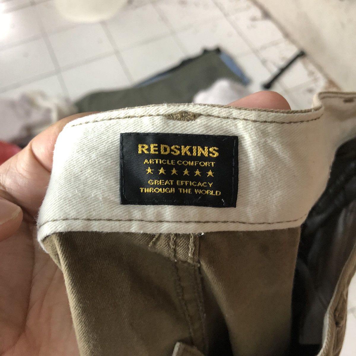 Japanese Brand × NFL Red Skins faded Brown utility multi pocket Cargo Pants #4613 Size US 34 / EU 50 - 16 Thumbnail