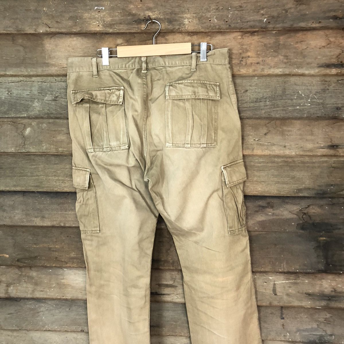 Japanese Brand × NFL Red Skins faded Brown utility multi pocket Cargo Pants #4613 Size US 34 / EU 50 - 12 Thumbnail