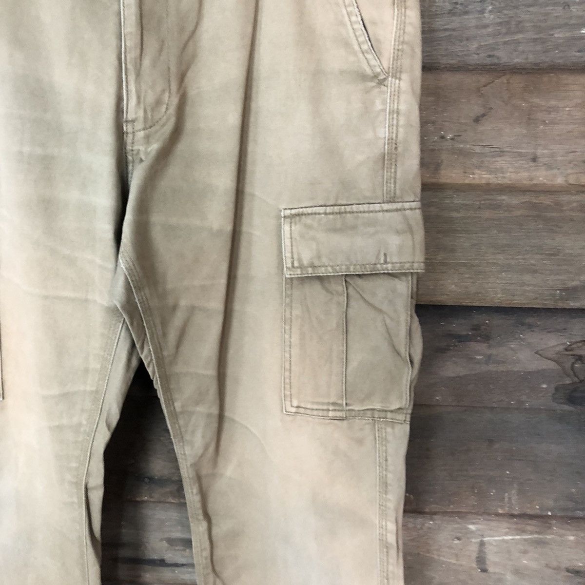 Japanese Brand × NFL Red Skins faded Brown utility multi pocket Cargo Pants #4613 Size US 34 / EU 50 - 7 Thumbnail