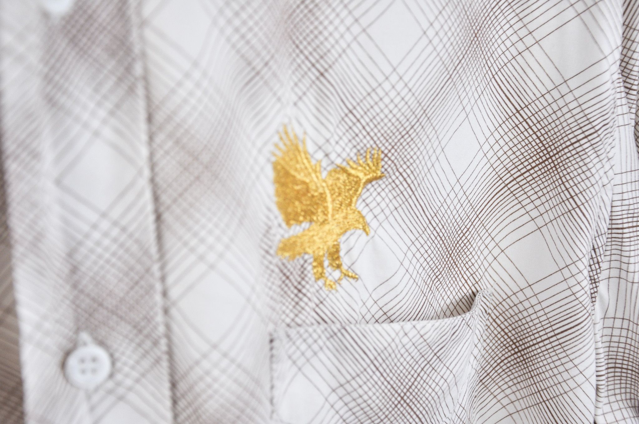Dior HEDI SLIMANE AW05 Golden Eagle Embroidery Size US M / EU 48-50 / 2 - 3 Thumbnail