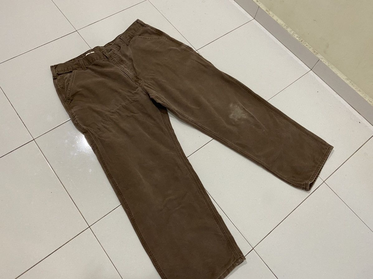 Carhartt VTG Faded Carhartt Carpenter Worker Pants Size US 40 / EU 56 - 6 Thumbnail