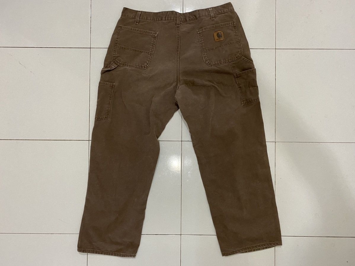 Carhartt VTG Faded Carhartt Carpenter Worker Pants Size US 40 / EU 56 - 1 Thumbnail