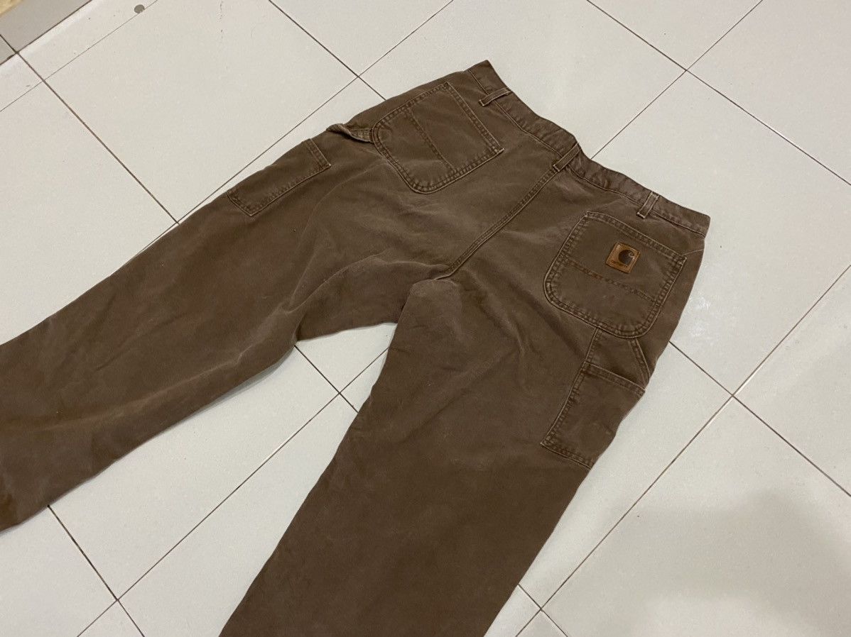 Carhartt VTG Faded Carhartt Carpenter Worker Pants Size US 40 / EU 56 - 3 Thumbnail