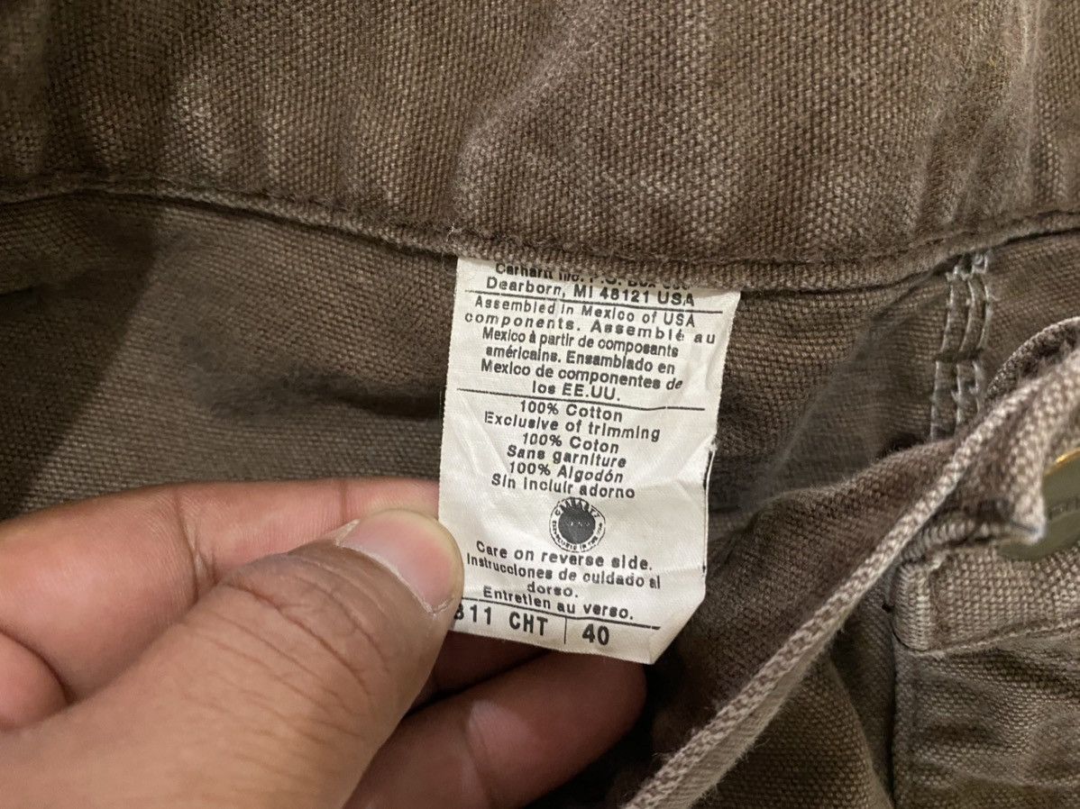 Carhartt VTG Faded Carhartt Carpenter Worker Pants Size US 40 / EU 56 - 10 Thumbnail