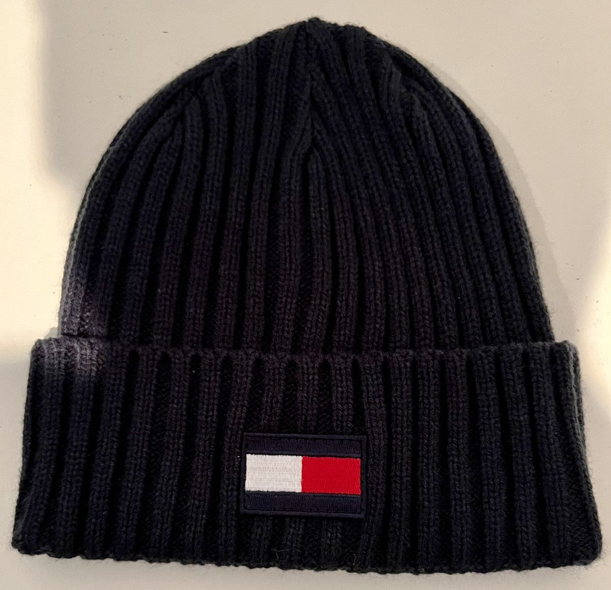 Designer × Tommy Hilfiger Tommy Hilfiger navy beanie hat classic logo Size ONE SIZE - 1 Thumbnail