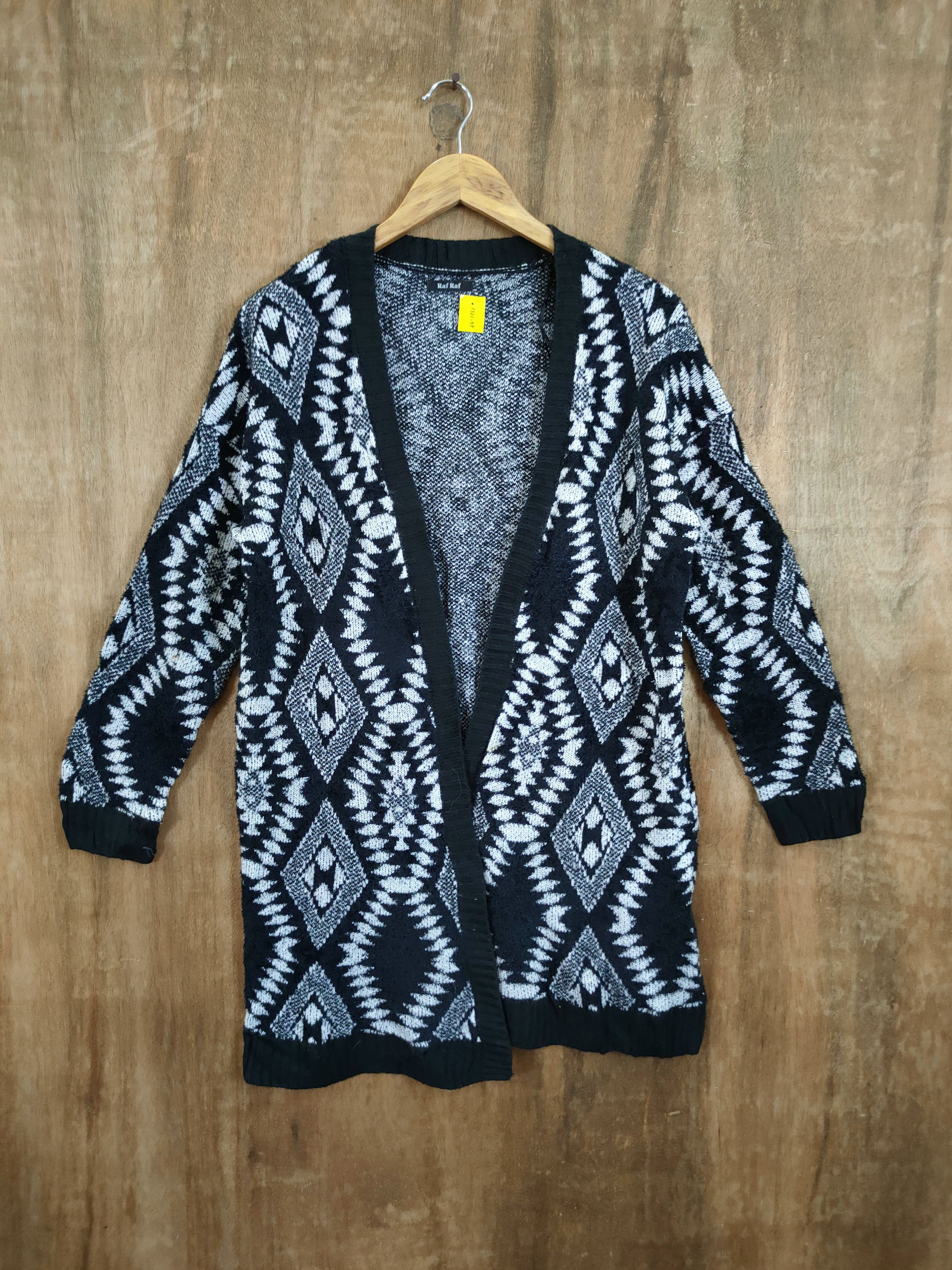 Raf Raf cardigan navajo mohair knitwear art #46-1012
