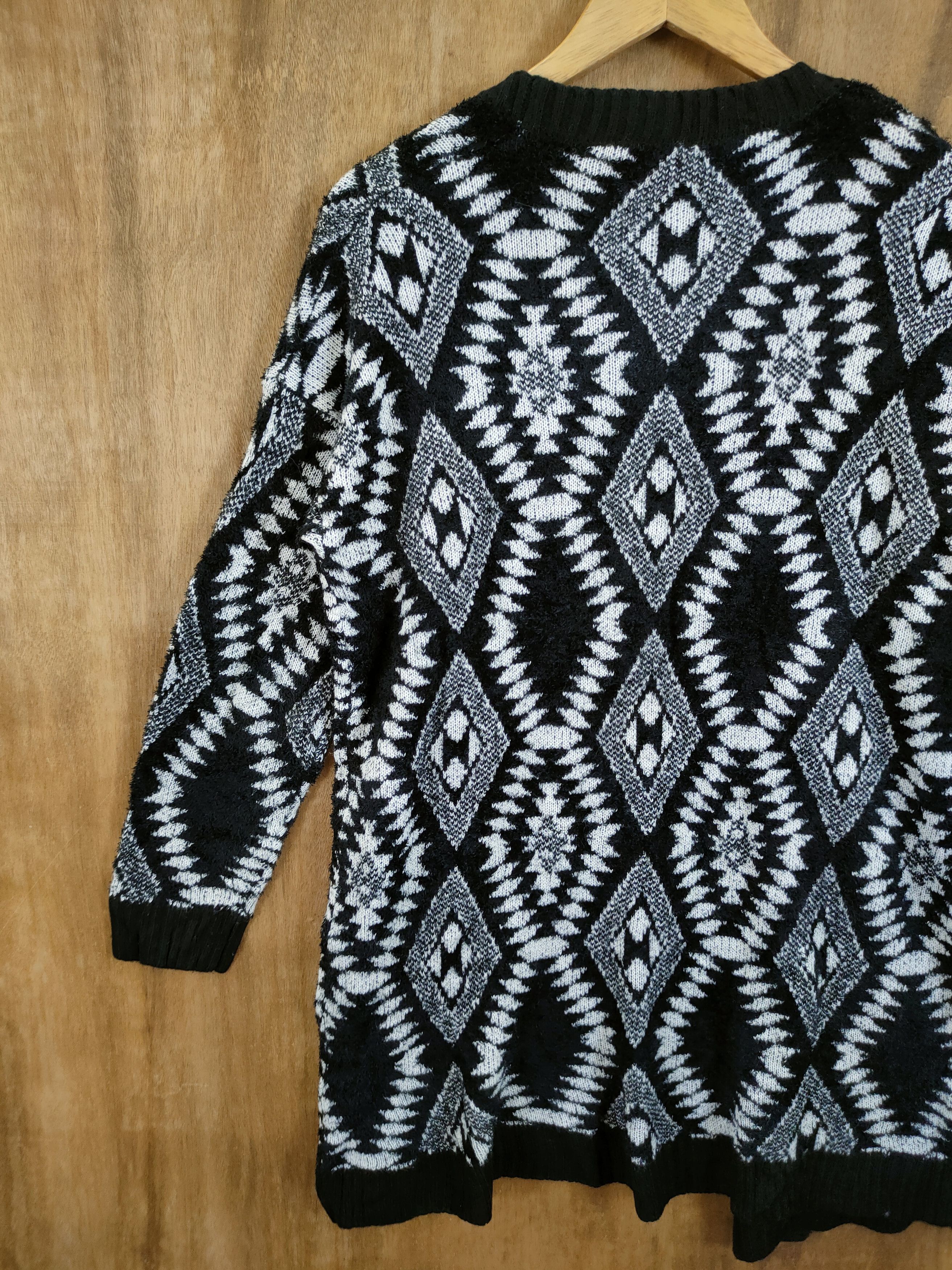 Homespun Knitwear DL Raf Raf cardigan navajo mohair knitwear art #46-1012 Size US L / EU 52-54 / 3 - 10 Thumbnail