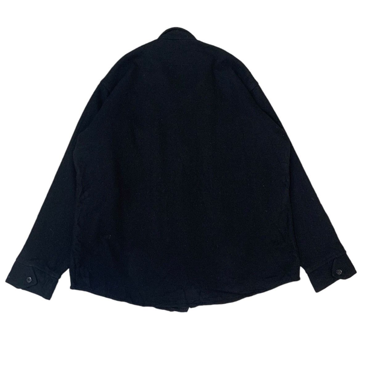 Vintage Vintage 80s Melton Double Pocket Wool Jacket Size US L / EU 52-54 / 3 - 2 Thumbnail