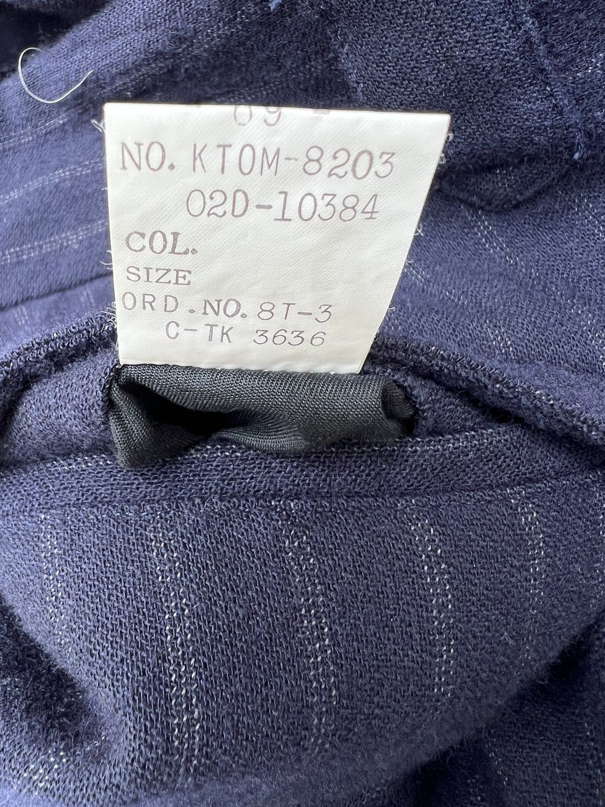 Issey Miyake 90s OLIVIER MASSUGER Paris High Waist Stripes Baggy Trouser Size US 29 - 17 Thumbnail