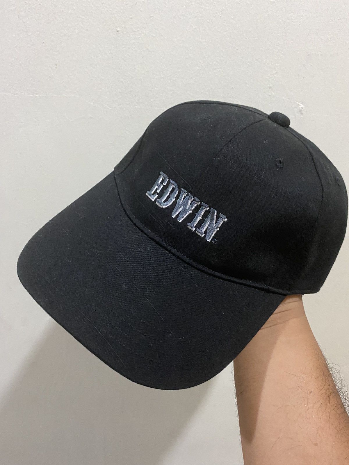 Edwin × Vintage 🔥Vintage🔥 Edwin Signature Logo Hat | Grailed