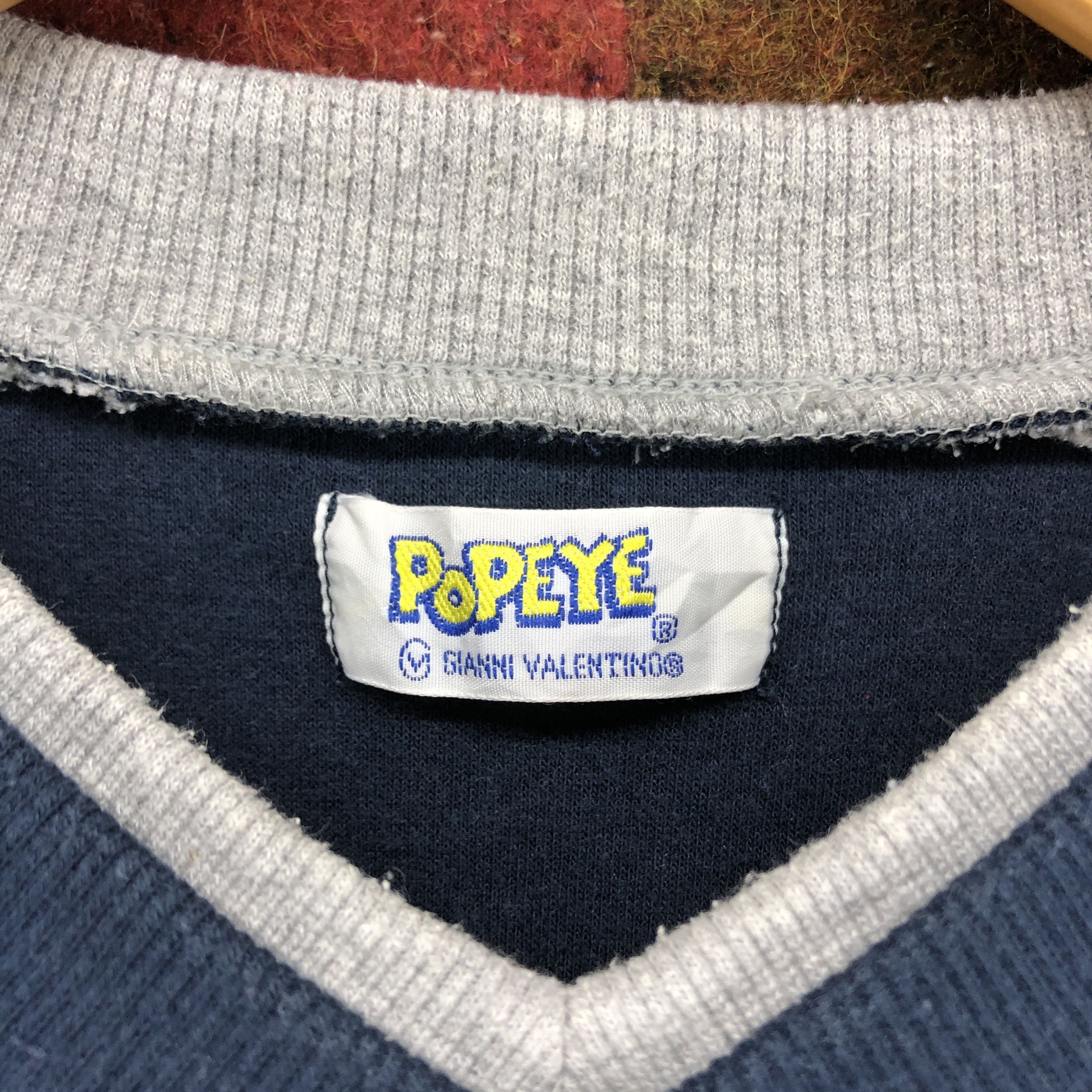 Gianni Valentino GIANNI VALENTINO x POPEYE Crew Neck Sweatshirt #0607/Z Size US M / EU 48-50 / 2 - 5 Thumbnail