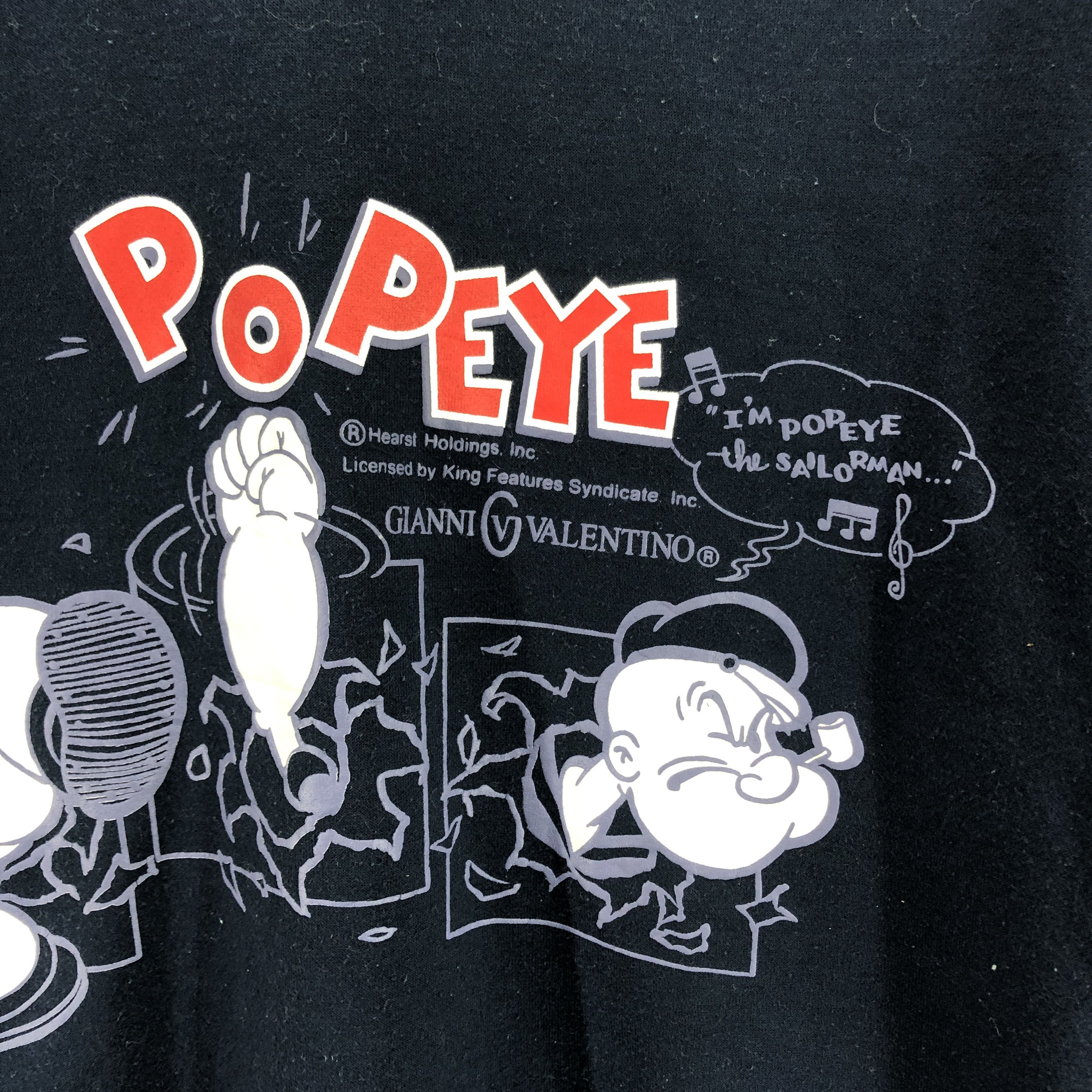 Gianni Valentino GIANNI VALENTINO x POPEYE Crew Neck Sweatshirt #0607/Z Size US M / EU 48-50 / 2 - 3 Thumbnail