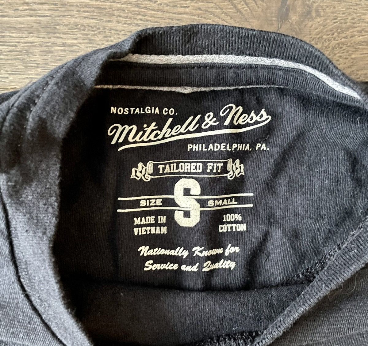 Mitchell & Ness Raptors OVO Mitchell and Ness Black T-Shirt Size US S / EU 44-46 / 1 - 4 Thumbnail