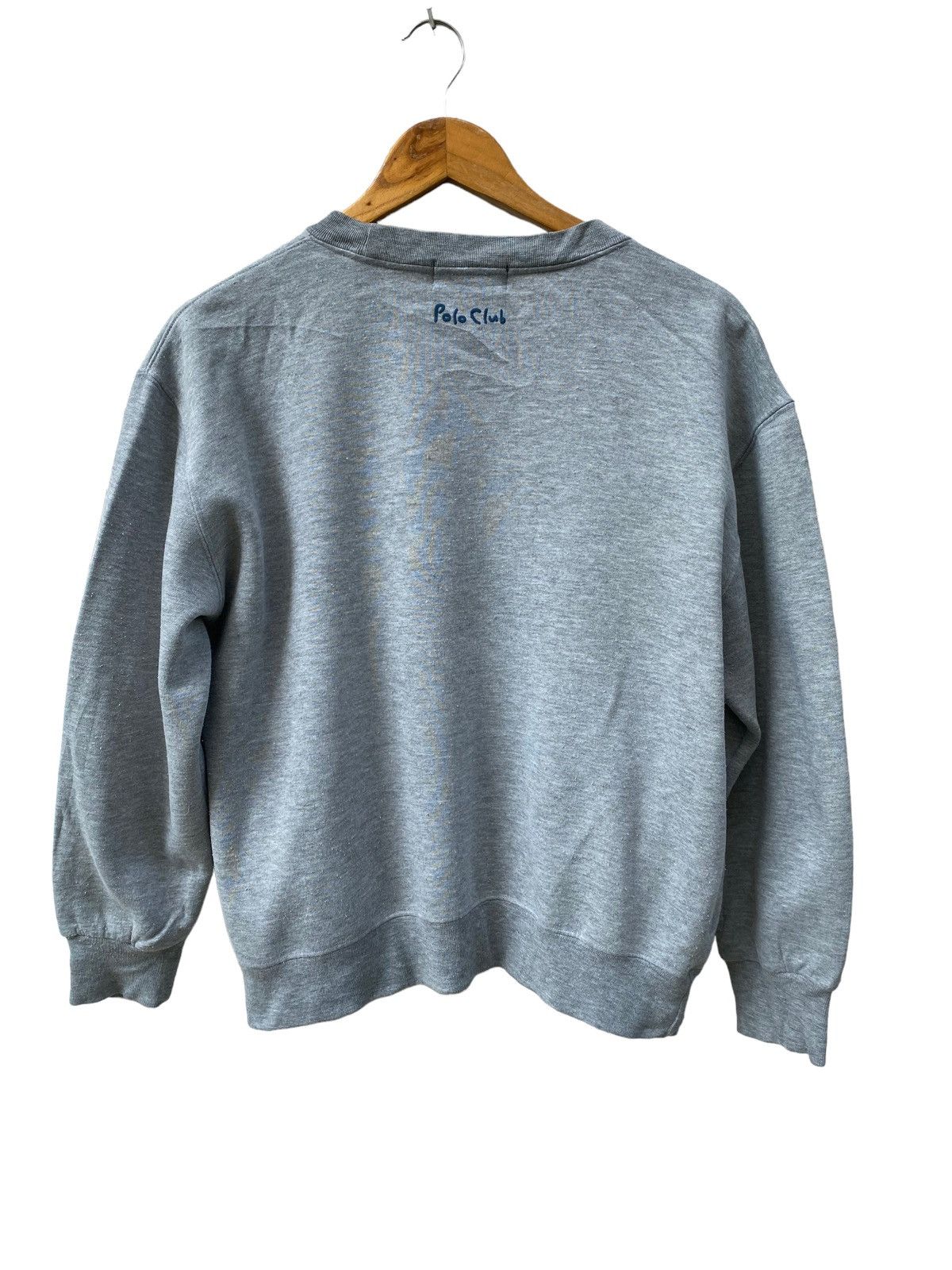 Polo Ralph Lauren Vintage POLO CLUB Big Logo Sweatshirt Size US M / EU 48-50 / 2 - 3 Thumbnail