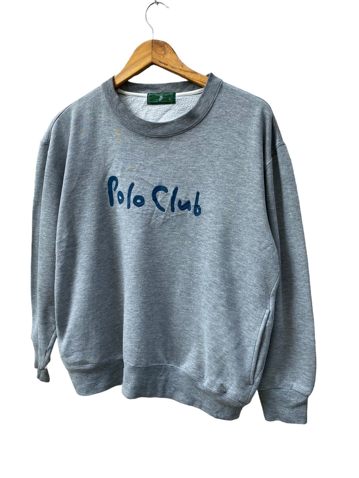 Polo Ralph Lauren Vintage POLO CLUB Big Logo Sweatshirt Size US M / EU 48-50 / 2 - 5 Thumbnail