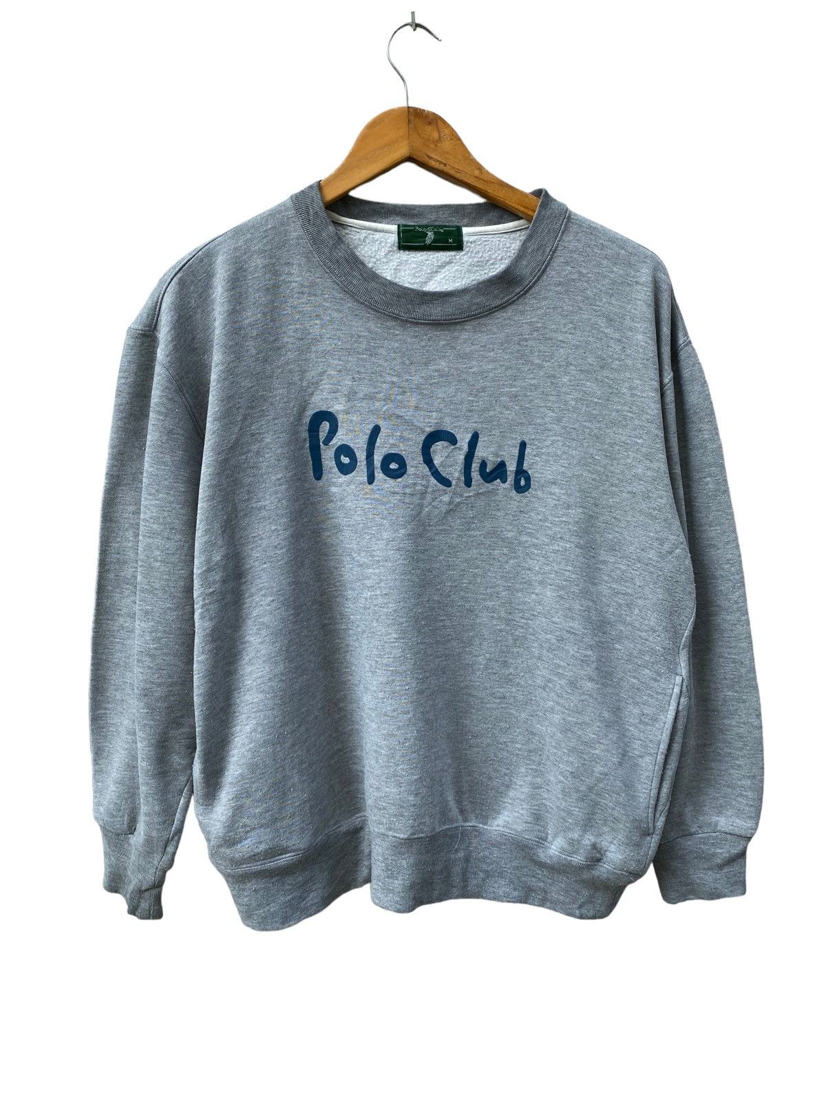 Polo Ralph Lauren Vintage POLO CLUB Big Logo Sweatshirt Size US M / EU 48-50 / 2 - 4 Thumbnail