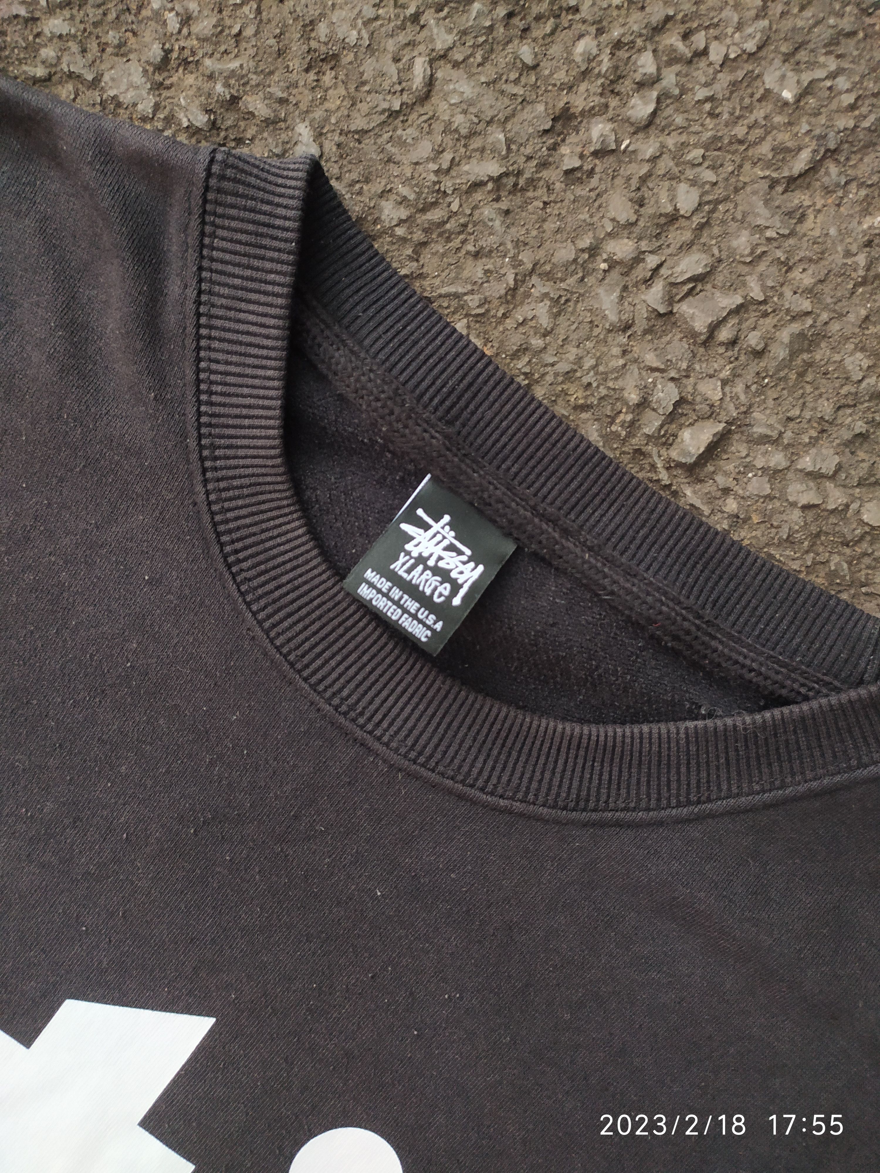 Stussy Stussy Crewneck Sweatshirt Big Script Run DMC Look A Like Size US XL / EU 56 / 4 - 4 Thumbnail