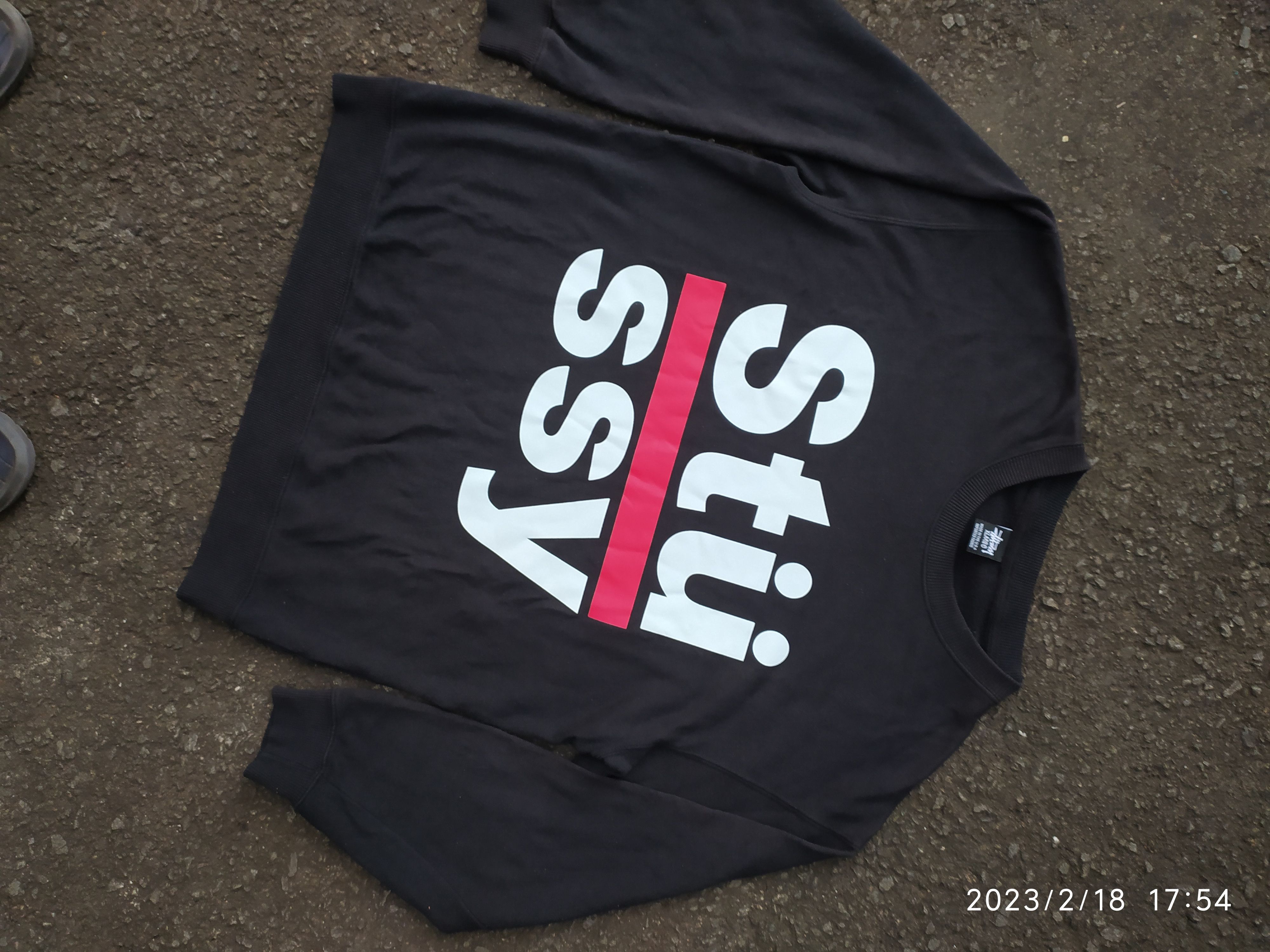 Stussy Stussy Crewneck Sweatshirt Big Script Run DMC Look A Like Grailed