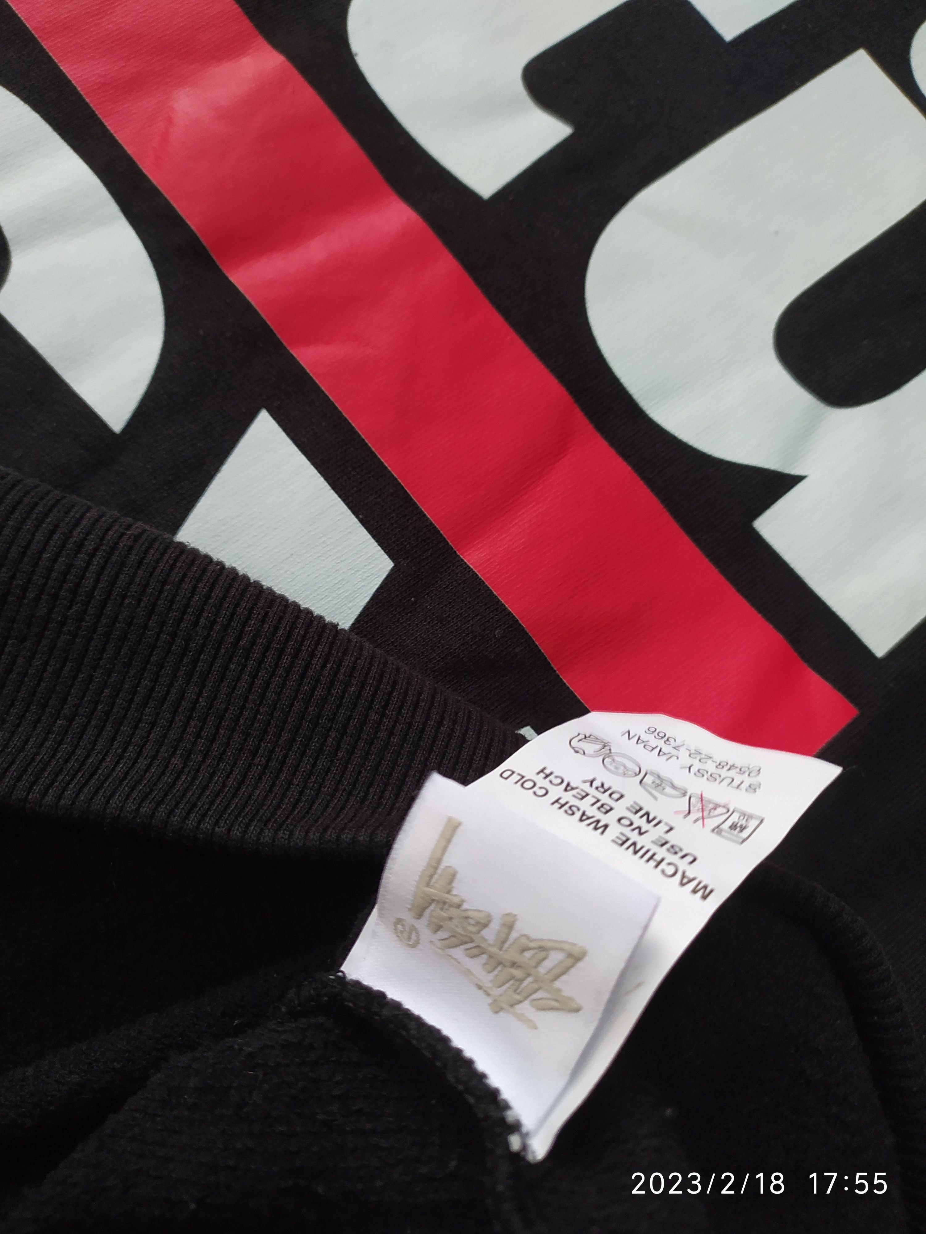 Stussy Stussy Crewneck Sweatshirt Big Script Run DMC Look A Like Size US XL / EU 56 / 4 - 3 Thumbnail