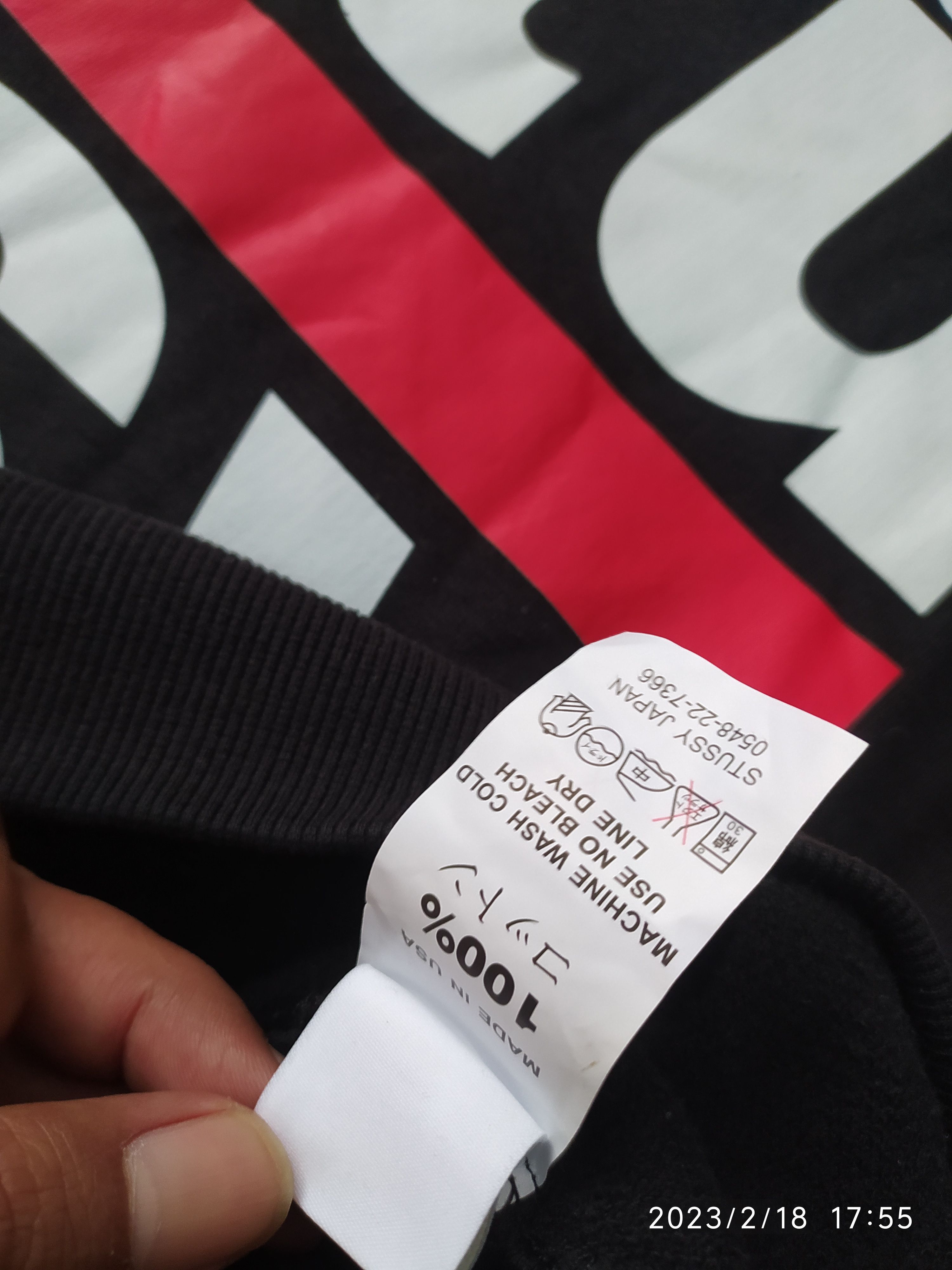 Stussy Stussy Crewneck Sweatshirt Big Script Run DMC Look A Like Size US XL / EU 56 / 4 - 2 Thumbnail