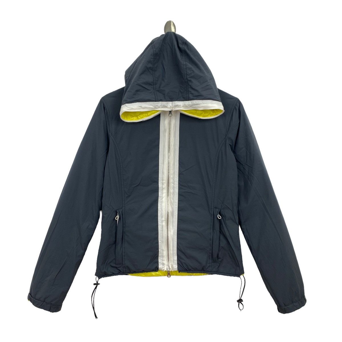 Duvetica DUVETICA Italy Brand Winter Ski Reversible Hood Yellow Jackt Size S / US 4 / IT 40 - 3 Thumbnail