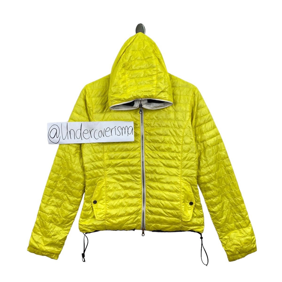 Duvetica DUVETICA Italy Brand Winter Ski Reversible Hood Yellow Jackt Size S / US 4 / IT 40 - 1 Thumbnail
