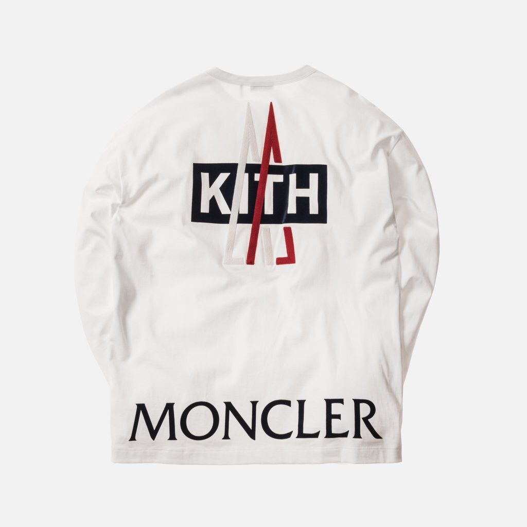 Moncler Kith x Moncler L/S Tee White | Grailed